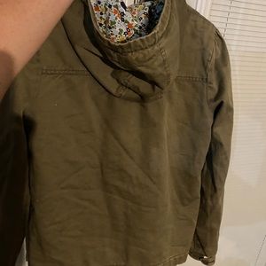 Olive green color Roxy Coat